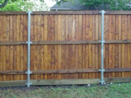 Flat-top fence photo